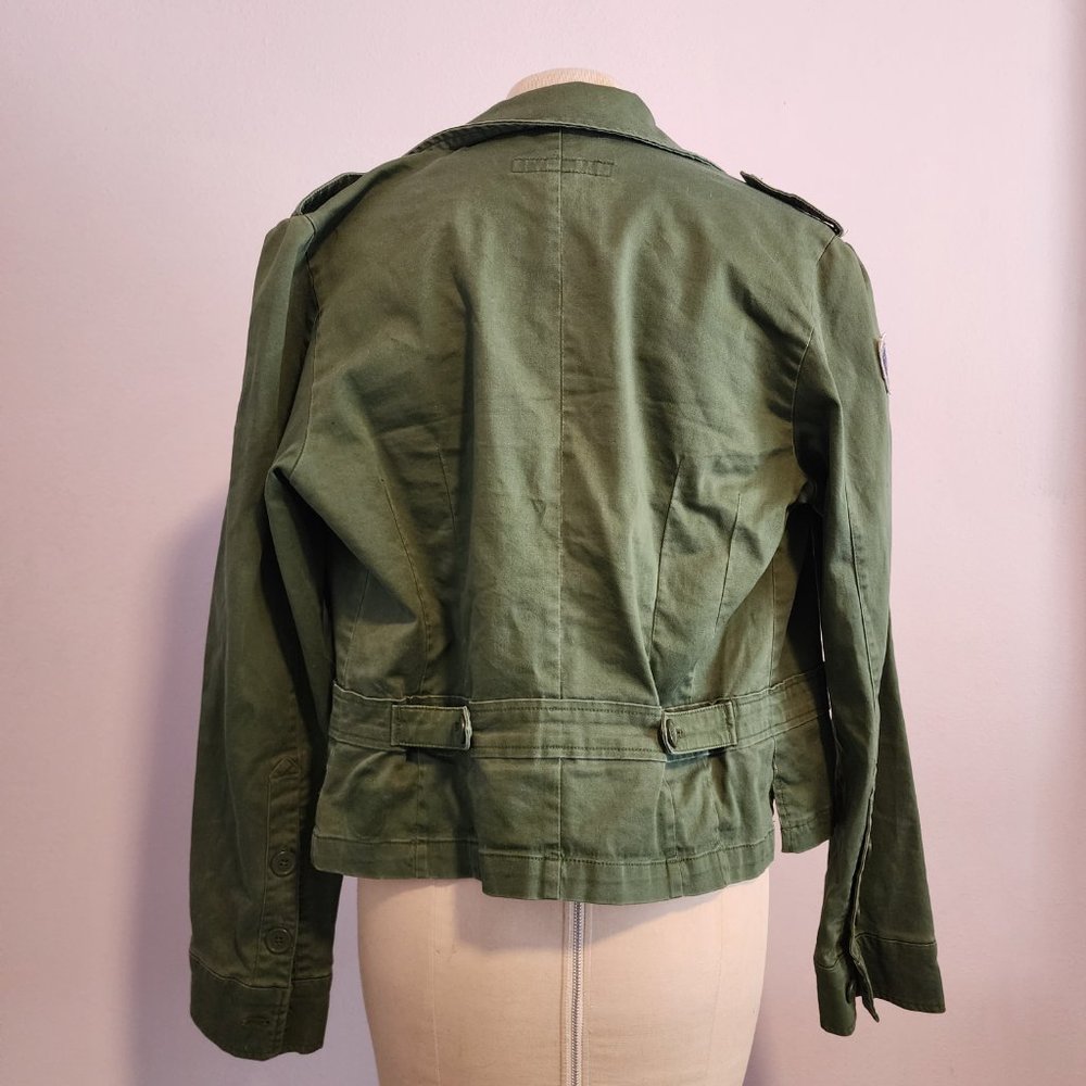 Abercrombie & Fitch women's military jacket, size large - Picture 3 of 11